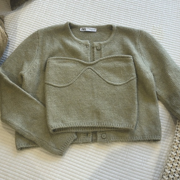 Sage Green Sweater Set - Picture 2 of 6